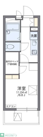 レオパレス北綾瀬の物件間取画像